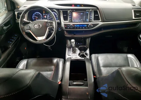 2018 Toyota Highlander Limited from USA, damaged, VIN 5TDDZRFH2JS854771